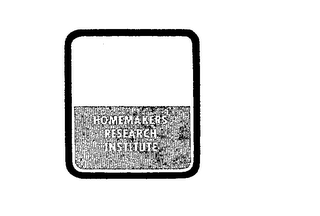 HOMEMAKERS RESEARCH INSTITUTE logo
