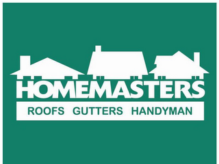 HOMEMASTERS ROOFS GUTTERS HANDYMAN logo