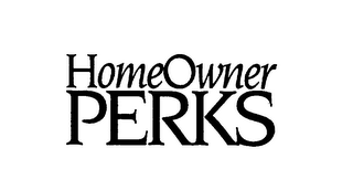 HOMEOWNER PERKS logo