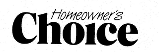 HOMEOWNER'S CHOICE logo