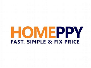 HOMEPPY FAST, SIMPLE & FIX PRICE logo
