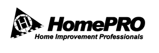 HOMEPRO HOME IMPROVEMENT PROFESSIONALS logo