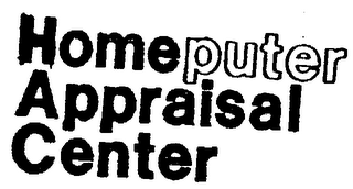 HOMEPUTER APPRAISAL CENTER logo