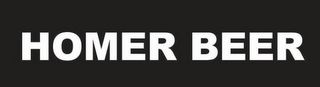 HOMER BEER logo