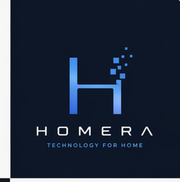 HOMERA TECHNOLOGY FOR HOME logo