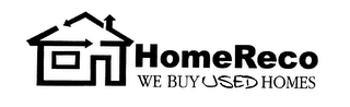 HOMERECO WE BUY USED HOMES logo