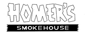 HOMER'S SMOKEHOUSE logo