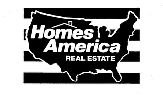 HOMES AMERICA REAL ESTATE logo