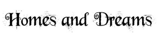 HOMES AND DREAMS logo