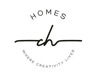 HOMES CH WHERE CREATIVITY LIVES logo