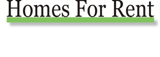 HOMES FOR RENT logo