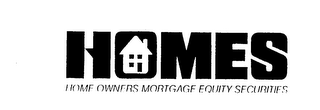 HOMES HOME OWNERS MORTGAGE EQUITY SECURITIES logo