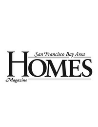 HOMES MAGAZINE SAN FRANCISCO BAY AREA logo