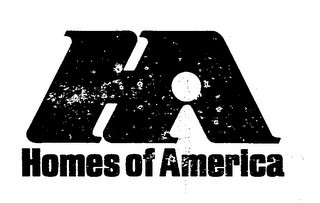HOMES OF AMERICA HA logo