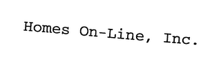 HOMES ON-LINE, INC. logo