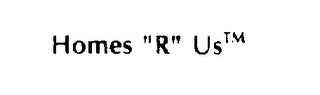 HOMES "R" US logo