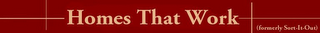 HOMES THAT WORK (FORMERLY SORT-IT-OUT) logo