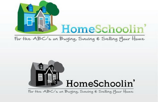 HOMESCHOOLIN' ... FOR THE ABC'S OF BUYING, SAVING & SELLING YOUR HOME logo