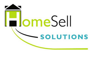HOMESELL SOLUTIONS -- LETTER H IS A HOUSE logo