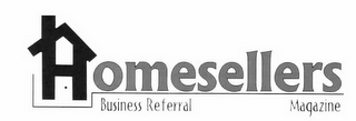HOMESELLERS BUSINESS REFERRAL MAGAZINE logo