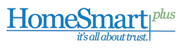 HOMESMART PLUS IT'S ALL ABOUT TRUST logo