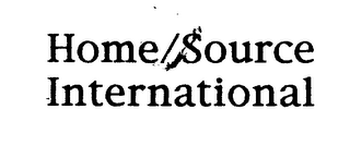 HOME/SOURCE INTERNATIONAL logo