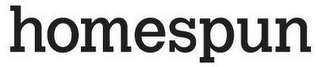 HOMESPUN logo