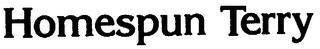 HOMESPUN TERRY logo
