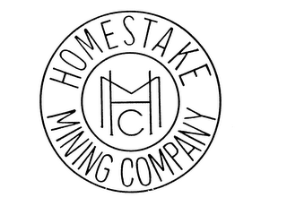 HOMESTAKE MINING COMPANY HMC logo