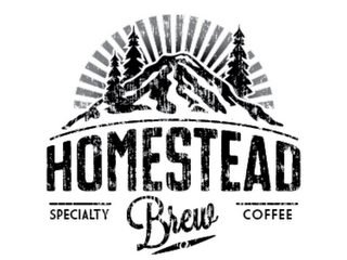 HOMESTEAD BREW SPECIALTY COFFEE logo
