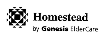 HOMESTEAD BY GENESIS ELDERCARE logo