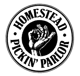 HOMESTEAD PICKIN' PARLOR logo