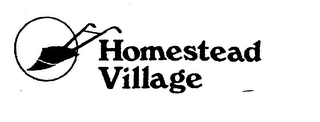 HOMESTEAD VILLAGE logo