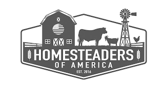 HOMESTEADERS OF AMERICA EST. 2016 logo