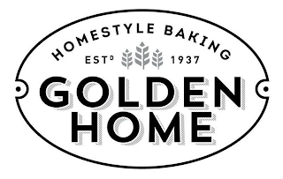HOMESTYLE BAKING ESTD 1937 GOLDEN HOME logo
