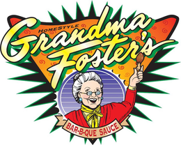 HOMESTYLE GRANDMA FOSTER'S BAR-B-QUE SAUCE logo