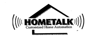 HOMETALK CUSTOMIZED HOME AUTOMATION logo
