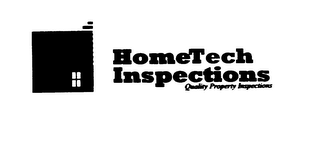 HOMETECH INSPECTIONS QUALITY PROPERTY INSPECTIONS logo