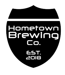 HOMETOWN BREWING CO. EST. 2018 logo