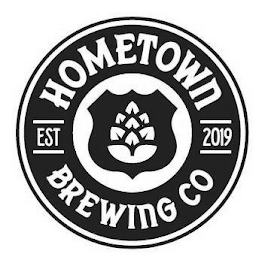 HOMETOWN BREWING CO EST 2019 logo