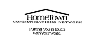 HOMETOWN COMMUNICATIONS NETWORK PUTTING YOU IN TOUCH WITH YOUR WORLD. logo