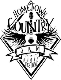 HOMETOWN COUNTRY JAM MUSIC FESTIVAL logo