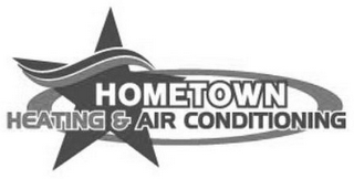 HOMETOWN HEATING & AIR CONDITIONING logo
