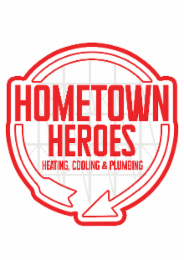 HOMETOWN HEROES HEATING, COOLING & PLUMBING logo