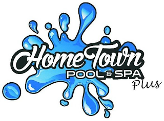HOMETOWN POOL & SPA PLUS logo