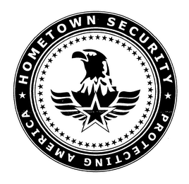 HOMETOWN SECURITY PROTECTING AMERICA logo
