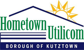 HOMETOWN UTILICOM BOROUGH OF KUTZTOWN logo