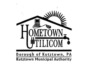 HOMETOWN UTILICOM BOROUGH OF KUTZTOWN, PA KUTZTOWN MUNICIPAL AUTHORITY logo