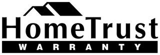 HOMETRUST  W A R R A N T Y logo