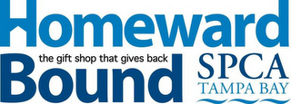 HOMEWARD BOUND THE GIFT SHOP THAT GIVES BACK SPCA TAMPA BAY logo